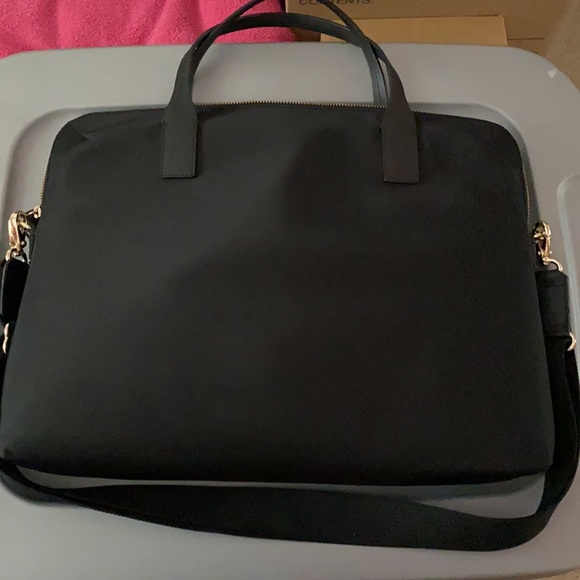 Kate Spade Daveney Blake Avenue black laptop bag. - Picture 3 of 6